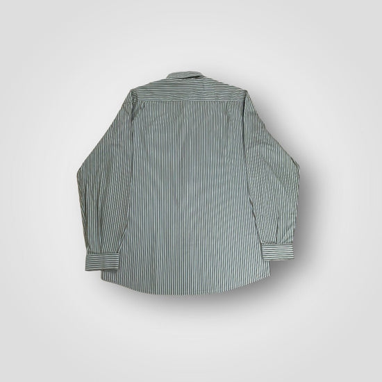 Camisa Adolfo Dominguez marron manga larga - CONEJO BLANCO VINTAGE