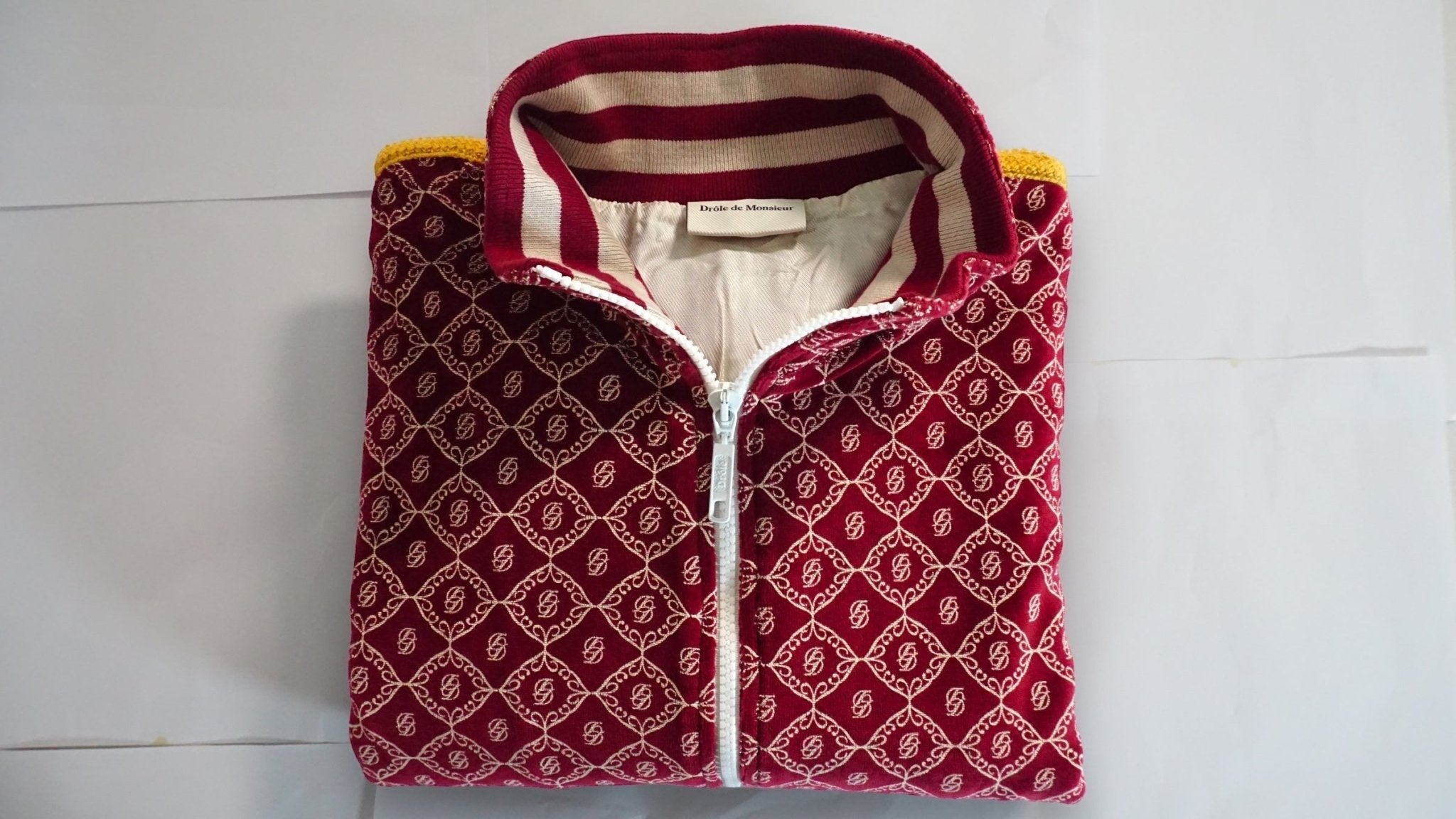 Chaqueta monograma Drôle De Monsieur - CONEJO BLANCO VINTAGE