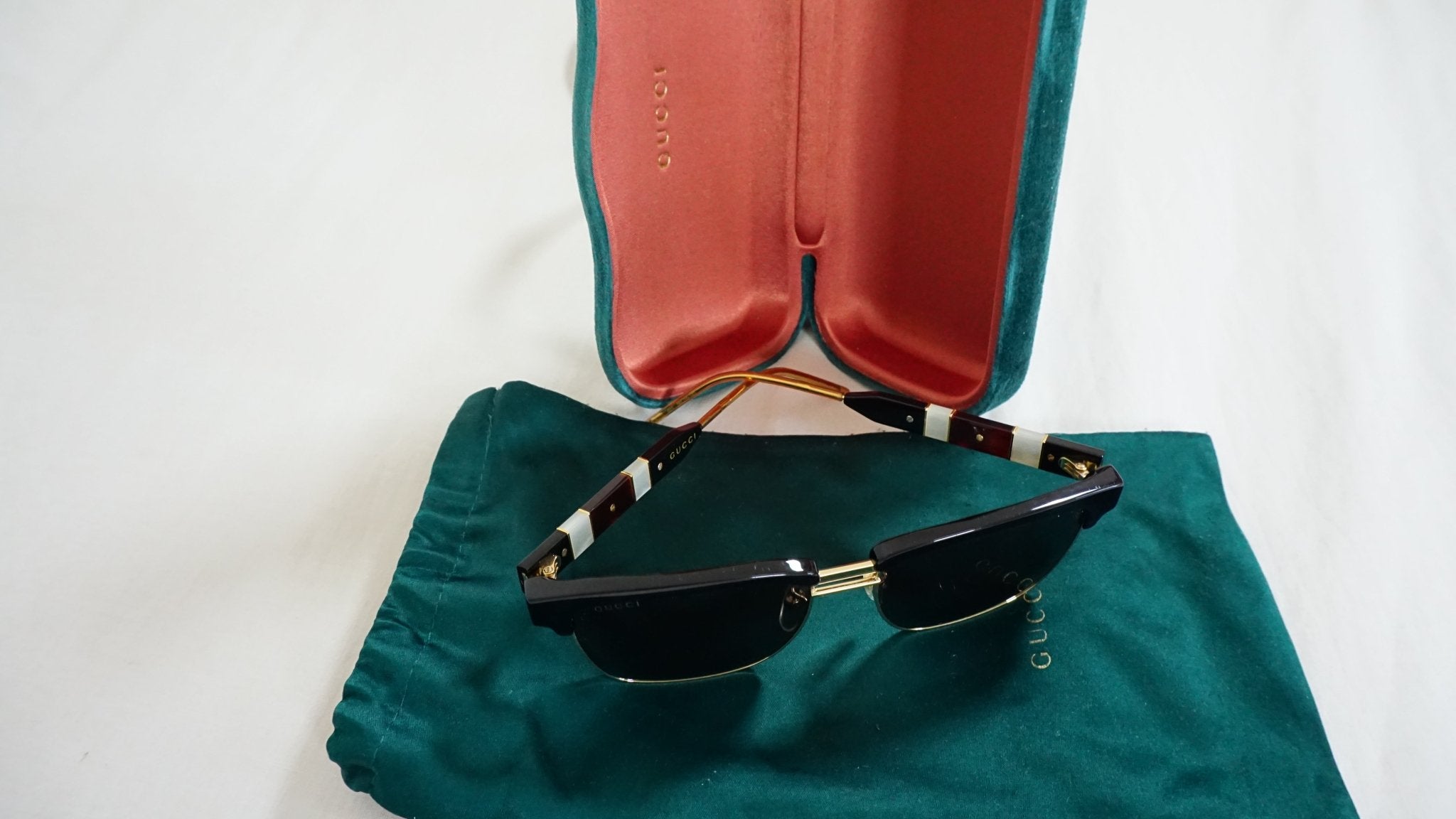 Gafas Sol GUCCI polarizadas - CONEJO BLANCO VINTAGE