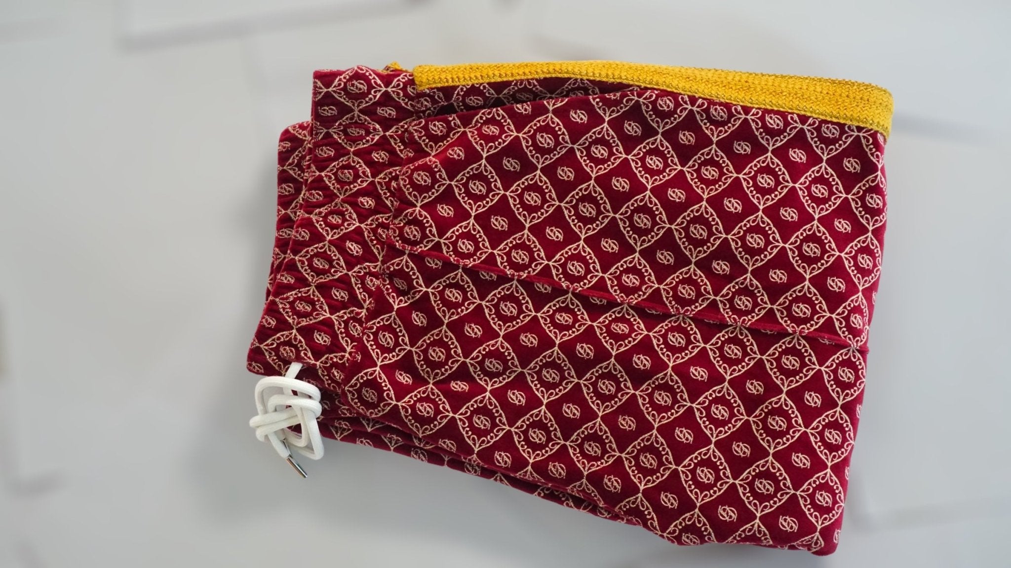 Pantalón monograma Drôle De Monsieur - CONEJO BLANCO VINTAGE